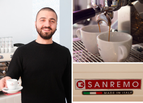 Our Barista from Salerno